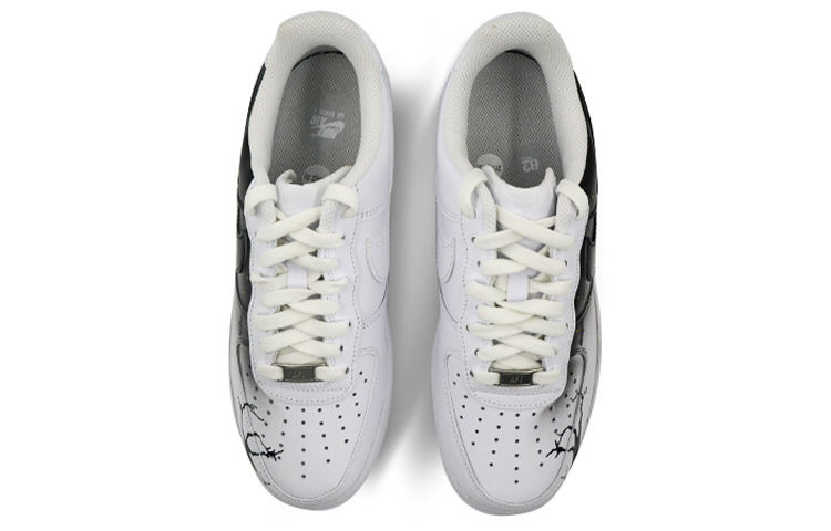 Shop (W) [Kasut Custom] Nike Air Force 1 Low 'Hitam Kelawar Malam' DD8959-100(Team9-女款万圣节黑夜蝙蝠QD)