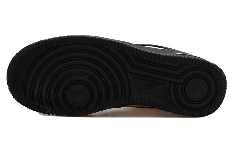 Purchase (W) 나이키 에어포스 1 로우 '블랙 골드 스네이크' (커스텀) DX6035-001(Team拾玖-黑粉闪钻S-BOX）