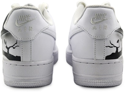 (W) 【カスタムシューズ】(女性用) ナイキ エアフォース1 ロウ 'ブラックナイトバット' DD8959-100(Team9-女款万圣节黑夜蝙蝠QD) Purchase (W) 【カスタムシューズ】(女性用) ナイキ エアフォース1 ロウ 'ブラックナイトバット' DD8959-100(Team9-女款万圣节黑夜蝙蝠QD)