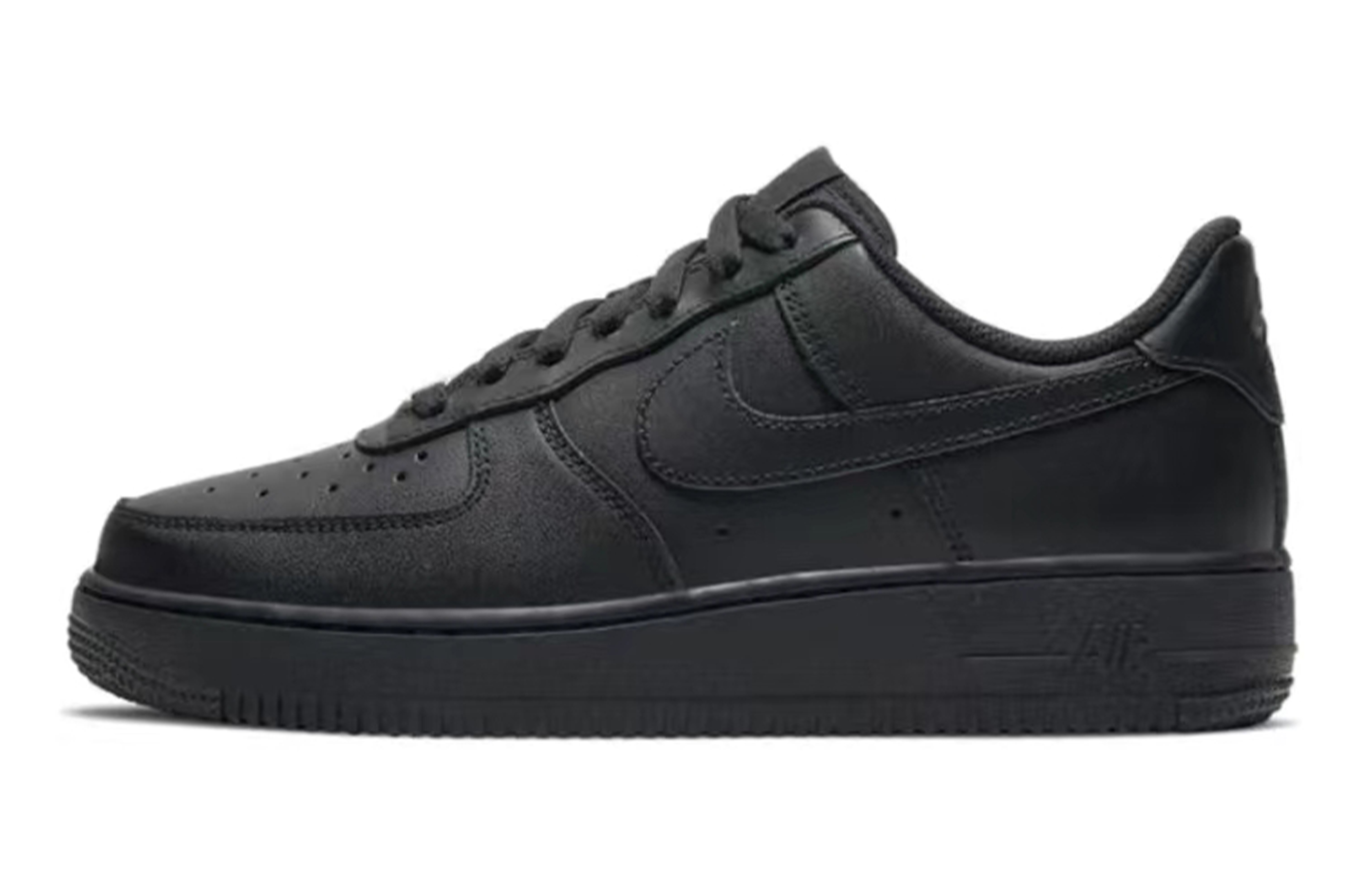 Details for 【客製球鞋】 Nike Air Force 1 Low 空軍一號 蝴蝶公主 解構貼皮 簡約 低筒 板鞋 女款 黑色粉
