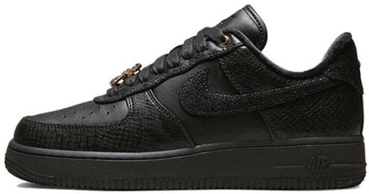 (W) カスタム Nike Air Force 1 Low 黒金蛇柄 DX6035-001(Team拾玖-黑粉闪钻S-BOX) Sizing (W) カスタム Nike Air Force 1 Low 黒金蛇柄 DX6035-001(Team拾玖-黑粉闪钻S-BOX)