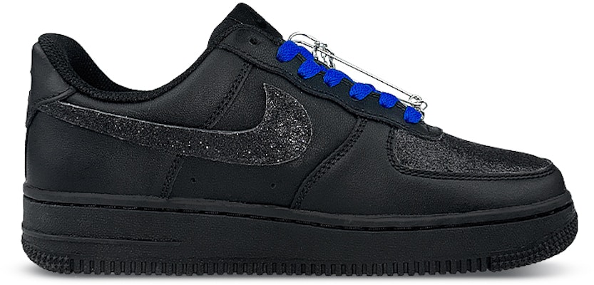 【定制球鞋】 Nike Air Force 1 Low 空軍一號 滿天星 吊墜 低幫 板鞋 女款 藍黑 Order 【定制球鞋】 Nike Air Force 1 Low 空軍一號 滿天星 吊墜 低幫 板鞋 女款 藍黑