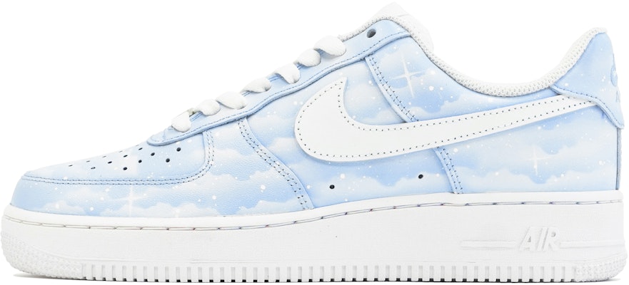 【定制球鞋】 Nike Air Force 1 Low ABLOODING 滿天星系列 藍色星空 星辰大海 星雲極星 低幫 板鞋 女款 藍 Buy 【定制球鞋】 Nike Air Force 1 Low ABLOODING 滿天星系列 藍色星空 星辰大海 星雲極星 低幫 板鞋 女款 藍