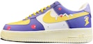 Buy (W) 나만의 에어포스1 로우 '블루옐로 낙서' (50 characters) DD8959-100(TeamD-闪电兔)