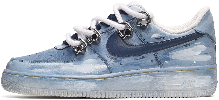 (W) Zapatillas Nike Air Force 1 Low 'Blue Dip Sea Salt Graffiti' DD8959-100(TeamE-女款海盐涂鸦蓝黑) Buy (W) Zapatillas Nike Air Force 1 Low 'Blue Dip Sea Salt Graffiti' DD8959-100(TeamE-女款海盐涂鸦蓝黑)