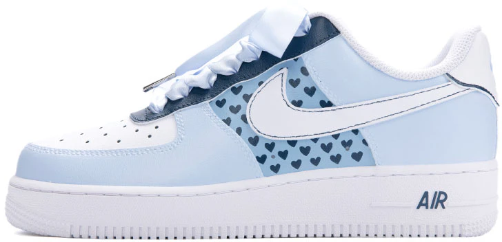 custom-shoes-women-nike-air-force-1-low-blue-diary