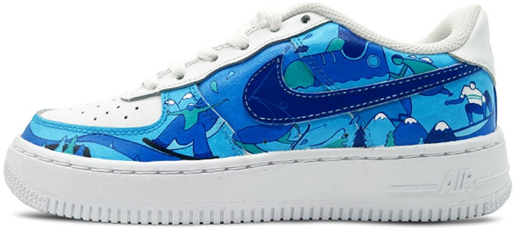 custom-shoes-women-nike-air-force-1-low-blue-ice