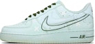 Buy 【訂製球鞋】Nike Air Force 1 Low 夏沫漸變 多巴胺夏日風 沈染清新 潑墨塗鴉 簡約 低筒 板鞋 女款 藍綠