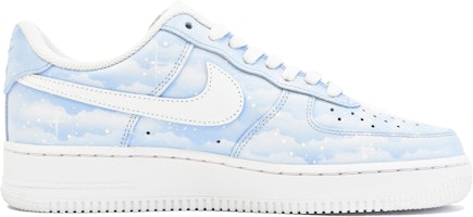 【定制球鞋】 Nike Air Force 1 Low ABLOODING 滿天星系列 藍色星空 星辰大海 星雲極星 低幫 板鞋 女款 藍 Order 【定制球鞋】 Nike Air Force 1 Low ABLOODING 滿天星系列 藍色星空 星辰大海 星雲極星 低幫 板鞋 女款 藍