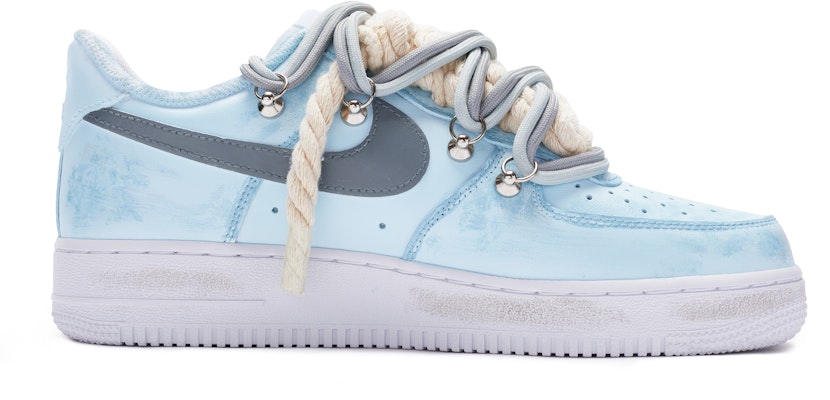 (W) カスタム Nike Air Force 1 Low "青灰T10" DD8959-100(TeamR-女款T10蓝灰S-BOX) Order (W) カスタム Nike Air Force 1 Low "青灰T10" DD8959-100(TeamR-女款T10蓝灰S-BOX)