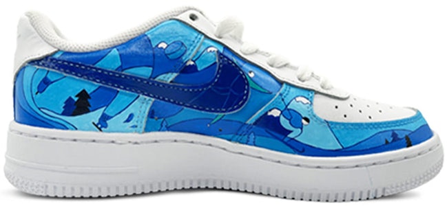 【定制球鞋】Nike Air Force 1 Low "Triple White" 空軍一號 冰雪運動 低幫 休閒 板鞋 女款 藍白 Order 【定制球鞋】Nike Air Force 1 Low "Triple White" 空軍一號 冰雪運動 低幫 休閒 板鞋 女款 藍白