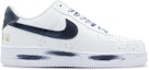 Order 【定制球鞋】 Nike Air Force 1 Low 潑墨 千里江山 低幫 板鞋 女款 藍白