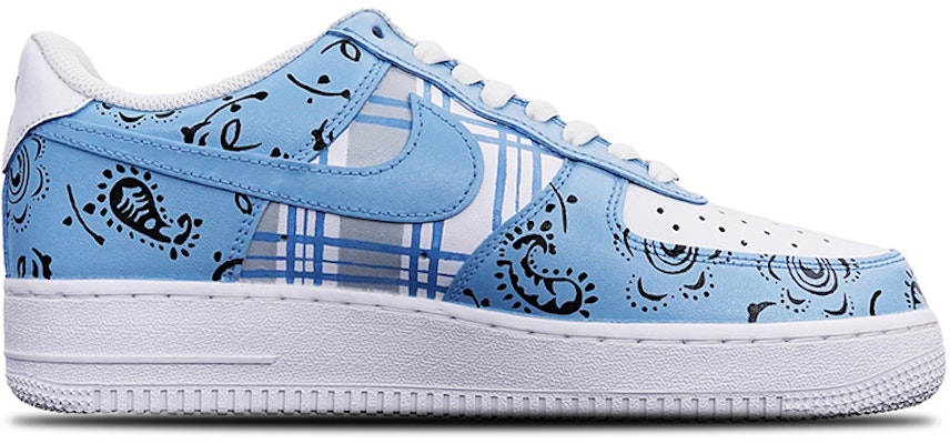 (W) Nike Air Force 1 Bajas "Azul y Blanco a Cuadros" DD8959-100(TeamT-格纹腰果花蓝白S-BOX) Order (W) Nike Air Force 1 Bajas "Azul y Blanco a Cuadros" DD8959-100(TeamT-格纹腰果花蓝白S-BOX)