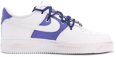 (W) カスタム エアフォース1 ロー "青白グラフィティ" DD8959-100(TeamM-女款纳米字体涂鸦蓝白) Order (W) カスタム エアフォース1 ロー "青白グラフィティ" DD8959-100(TeamM-女款纳米字体涂鸦蓝白)