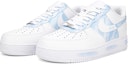 Lookbook (W) レディース カスタムシューズ ナイキ エアフォース1 ロー '青空クラウズ' DD8959-100(Team18-AF1蓝白擦色)