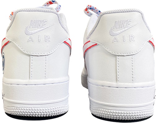 (W) Zapatillas Nike Air Force 1 Low 'Azul Blanco Pintura Spray Grafiti' DD8959-100(TeamD-女款笑脸手绘涂鸦白蓝) Shop (W) Zapatillas Nike Air Force 1 Low 'Azul Blanco Pintura Spray Grafiti' DD8959-100(TeamD-女款笑脸手绘涂鸦白蓝)