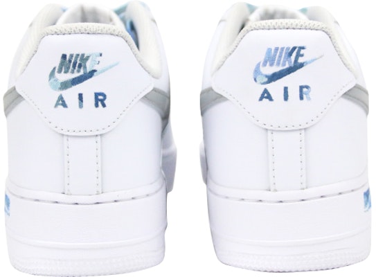 (W) 【カスタムシューズ】(女性用)ナイキ エアフォース1 ロー「ブルーグレー カモ グラフィティ」 314192-117(Team叁-女款喷绘手绘蓝灰迷彩) Shop (W) 【カスタムシューズ】(女性用)ナイキ エアフォース1 ロー「ブルーグレー カモ グラフィティ」 314192-117(Team叁-女款喷绘手绘蓝灰迷彩)