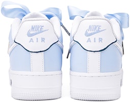 【訂製球鞋】Nike Air Force 1 Low 空軍一號 手繪 藍色菱格紋 少女風 絲帶鞋帶 清新 低筒 板鞋 女款 白藍 Shop 【訂製球鞋】Nike Air Force 1 Low 空軍一號 手繪 藍色菱格紋 少女風 絲帶鞋帶 清新 低筒 板鞋 女款 白藍