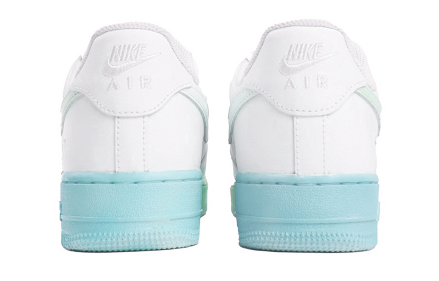 Shop (W) [Kasut Custom] Nike Air Force 1 Low 'Blue Gradient' DD8959-100(Team48-飞行日记青蓝)