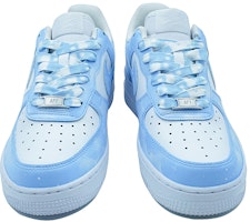 (W) 【カスタムシューズ】(レディース) ナイキ エアフォース 1 ロー 'ブルーネブラ' DD8959-100(Team陆-喷绘-星云-星空蓝) Shop (W) 【カスタムシューズ】(レディース) ナイキ エアフォース 1 ロー 'ブルーネブラ' DD8959-100(Team陆-喷绘-星云-星空蓝)