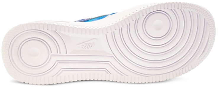 【定制球鞋】Nike Air Force 1 Low "Triple White" 空軍一號 冰雪運動 低幫 休閒 板鞋 女款 藍白 Details for 【定制球鞋】Nike Air Force 1 Low "Triple White" 空軍一號 冰雪運動 低幫 休閒 板鞋 女款 藍白