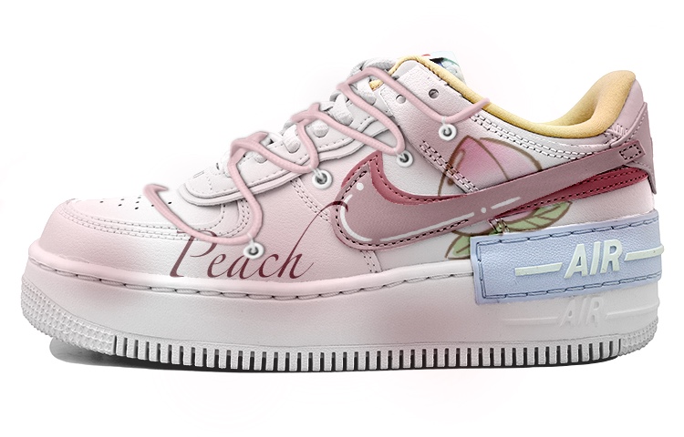 [Custom Shoes] (W) Nike Air Force 1 Low 'Blush Pink Gradient Deconstructed' 圖 2