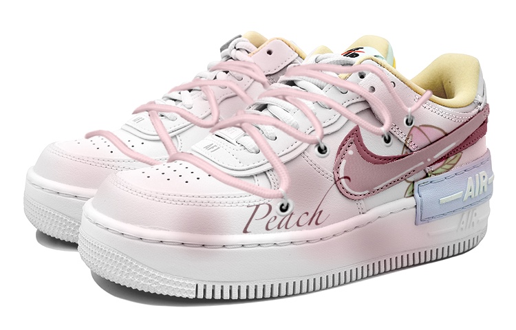 [Custom Shoes] (W) Nike Air Force 1 Low 'Blush Pink Gradient Deconstructed' 圖 4