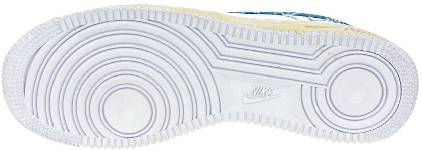 【定製球鞋】 Nike Air Force 1 Low 7 這是玩鞋 腰果花盛行 波希米亞風 做舊 低幫 板鞋 女款 白藍 Details for 【定製球鞋】 Nike Air Force 1 Low 7 這是玩鞋 腰果花盛行 波希米亞風 做舊 低幫 板鞋 女款 白藍