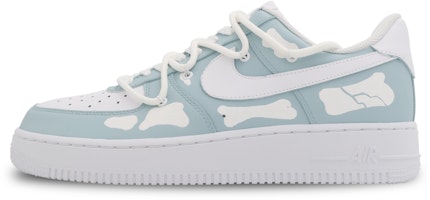 【訂製球鞋】 Nike Air Force 1 Low 骨骼 retrro 小眾高龐克 低筒 滑板鞋 女款 藍色 Buy 【訂製球鞋】 Nike Air Force 1 Low 骨骼 retrro 小眾高龐克 低筒 滑板鞋 女款 藍色