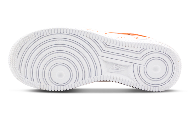 Details for (W) Zapatillas Nike Air Force 1 Low 'Bread Girl Naranja-Blanco' DD8959-100(Team9-女款面包女孩)