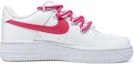 Lookbook (W) Nike Air Force 1 Low "Swoosh Rosa Brillante" (Personalizadas) DD8959-100(Team36-女款粉钩双鞋带)
