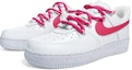 Shop (W) Nike Air Force 1 Low "Swoosh Rosa Brillante" (Personalizadas) DD8959-100(Team36-女款粉钩双鞋带)