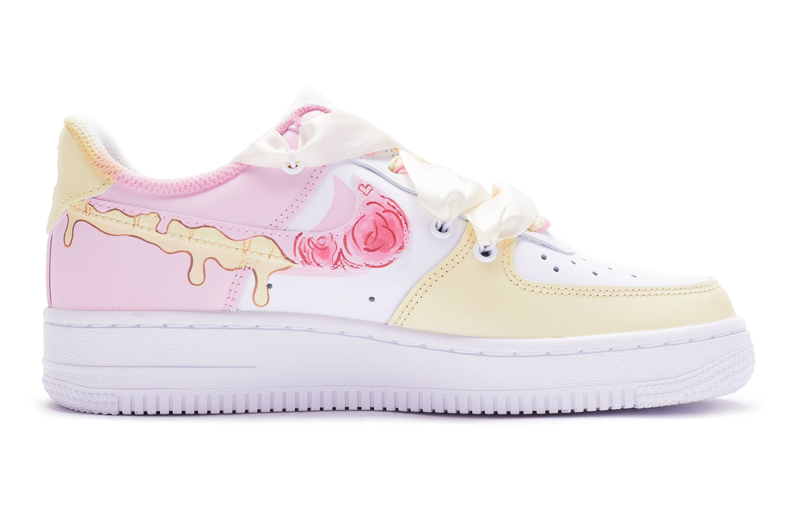 [Custom Shoes] (W) Nike Air Force 1 Low 'Butter Rose' 圖 2