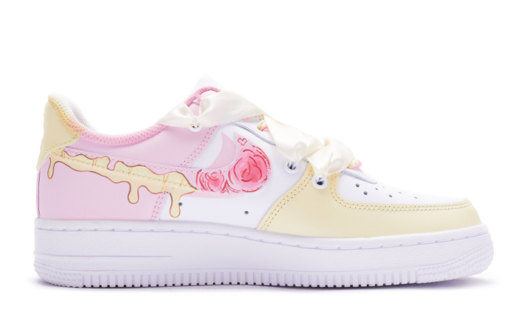 [Custom Shoes] (W) Nike Air Force 1 Low 'Butter Rose Silk Deconstructed' 圖 2
