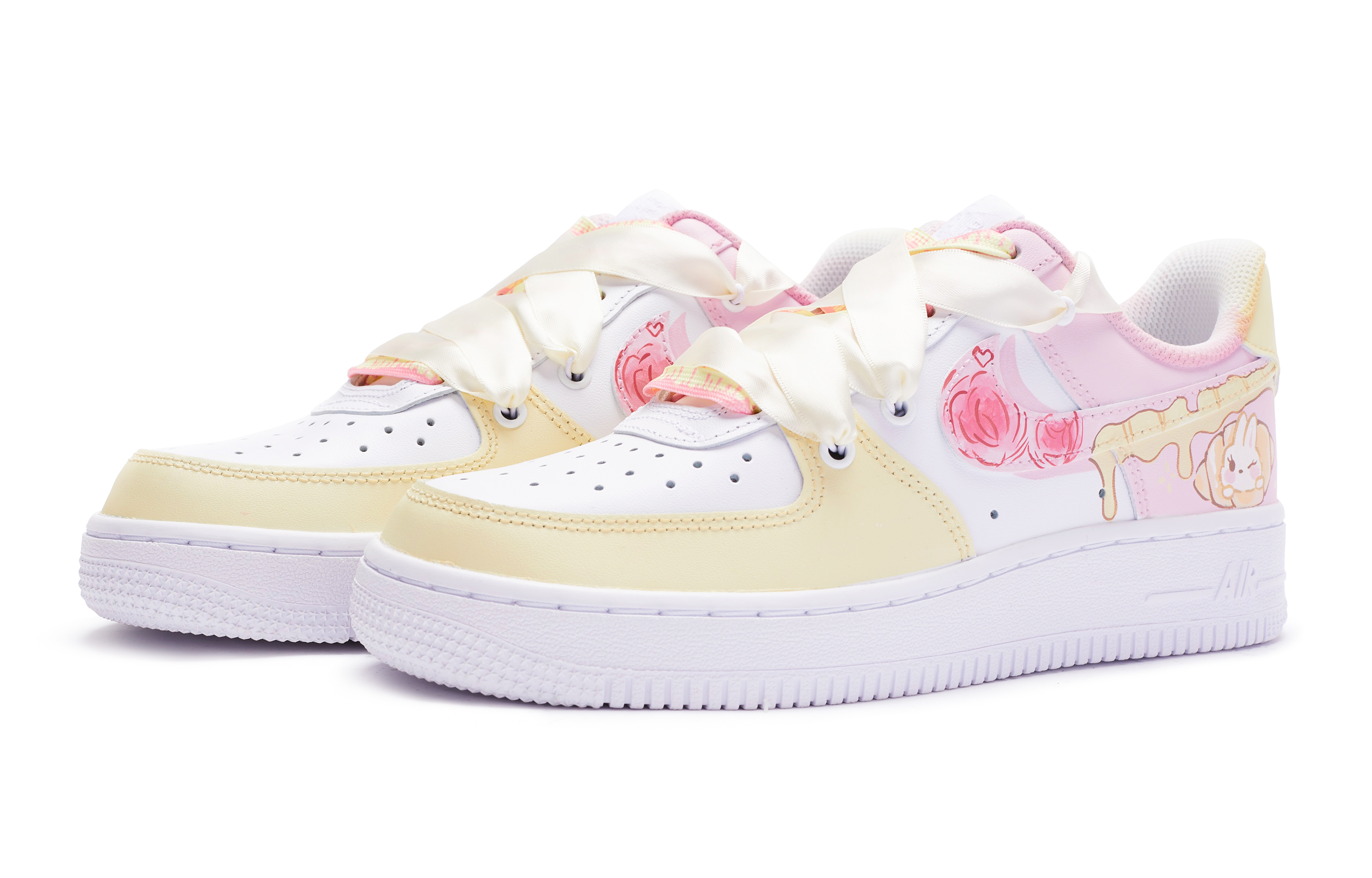 [Custom Shoes] (W) Nike Air Force 1 Low 'Butter Rose' 圖 3