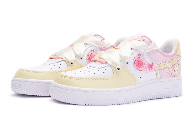 [Custom Shoes] (W) Nike Air Force 1 Low 'Butter Rose Silk Deconstructed' 圖 3