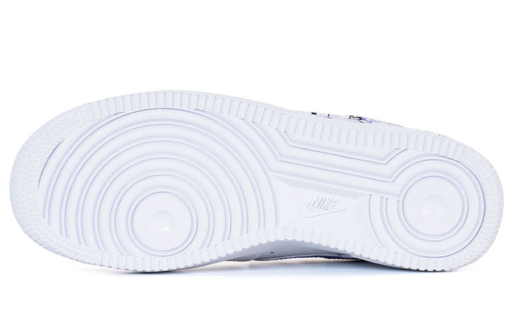 [Custom Shoes] (W) Nike Air Force 1 Low 'Butterfly Breathing Purple-White' 圖 5