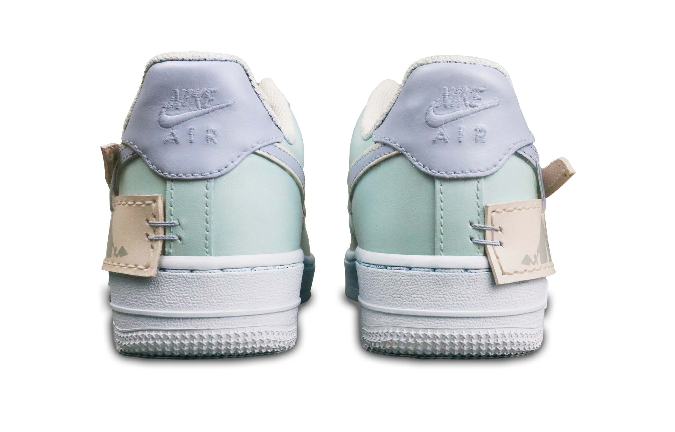 [Custom Shoes] (W) Nike Air Force 1 Low 'Camping Summer Pastel Blue' 圖 6