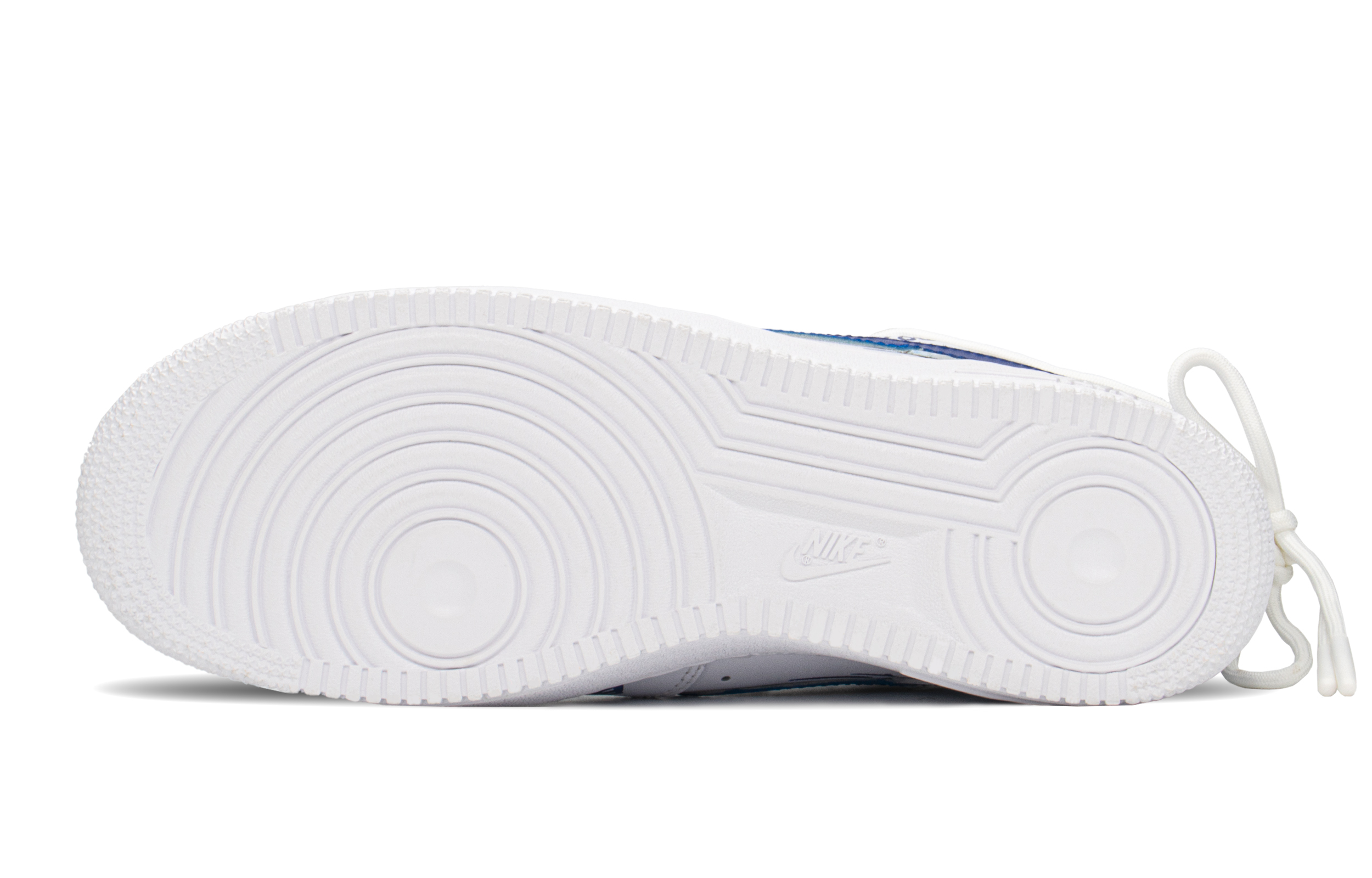 Purchase (W) [Sepatu Custom] Nike Air Force 1 Low 'Campus Love Biru Putih' DD8959-100(TeamA-AF校园女S-BOX)