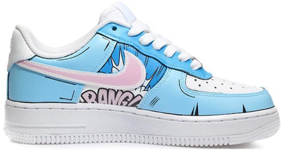 【客製化球鞋】Nike Air Force 1 Low Triple White 空軍一號 漫畫 二次元平面世界 馬克筆勾線 條漫 休閒 低筒 板鞋 女款 藍色 Order 【客製化球鞋】Nike Air Force 1 Low Triple White 空軍一號 漫畫 二次元平面世界 馬克筆勾線 條漫 休閒 低筒 板鞋 女款 藍色