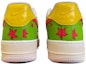 Purchase 【訂製球鞋】Nike Air Force 1 Low 空軍一號 鯊魚牙齒 撞色 滿天星 卡通 做舊氧化 低幫 板鞋 女款 黃綠紅