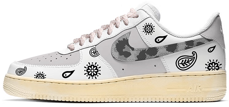 custom-shoes-women-nike-air-force-1-low-cashew-flower-vibe