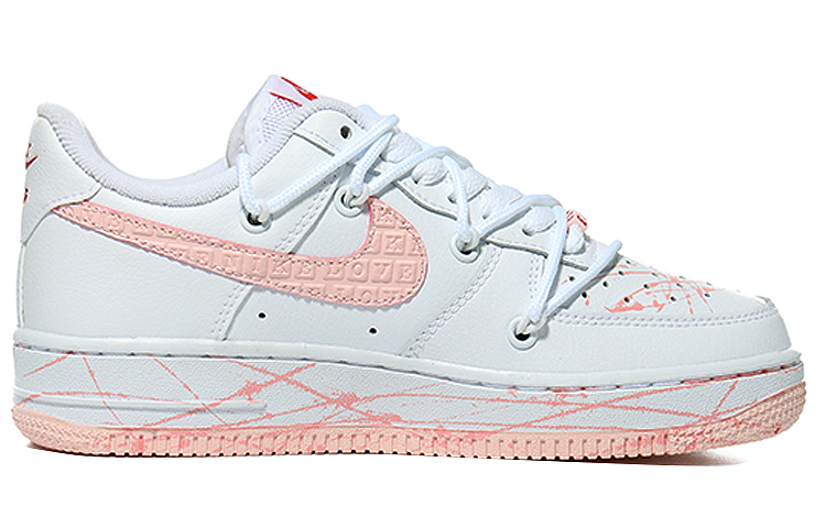 Order (W) [Kasuka kasut] Nike Air Force 1 Rendah 'Percikan Merah Jambu Menawan' DQ9320-100(Team10-楚楚粉嫩QD)