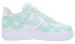 Order 【定製球鞋】Nike Air Force 1 Low 空軍一號 格紋 棋盤格 卡通 低幫 板鞋 女款 白綠