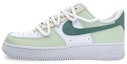 Buy 【訂製球鞋】Nike Air Force 1 Low 起司抹茶 溫柔風 個性搭配 低筒 板鞋 女款 白綠
