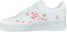 Buy 【訂製球鞋】Nike Air Force 1 Low 櫻花粉 花卉 手繪 低筒 板鞋 女款 白色