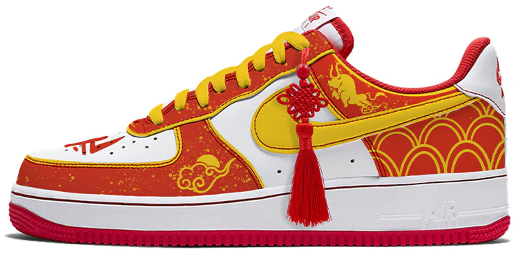 custom-shoes-women-nike-air-force-1-low-chinese-knot-red-yellow