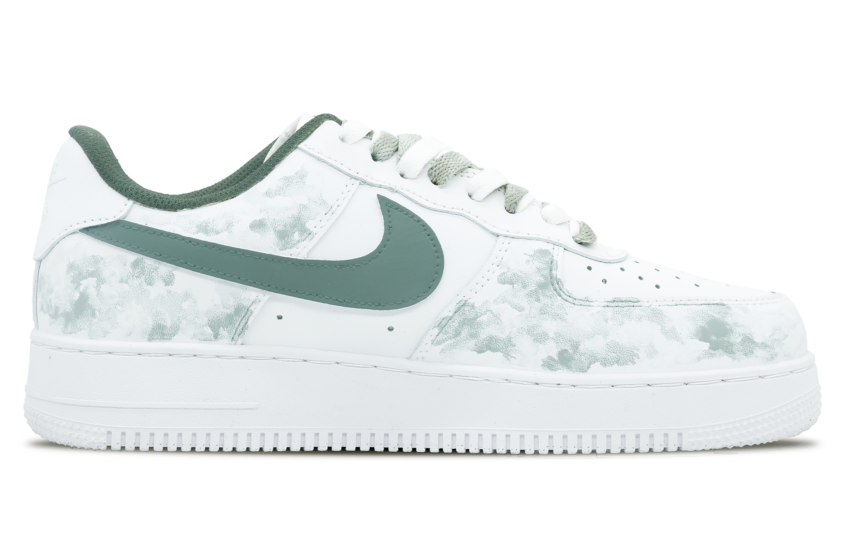 Order (W) 나이키 에어포스 1 로우 '설날 회녹색' (Nike Air Force 1 Low '설날 회녹색') DD8959-100(Team28-女款国风祥云)