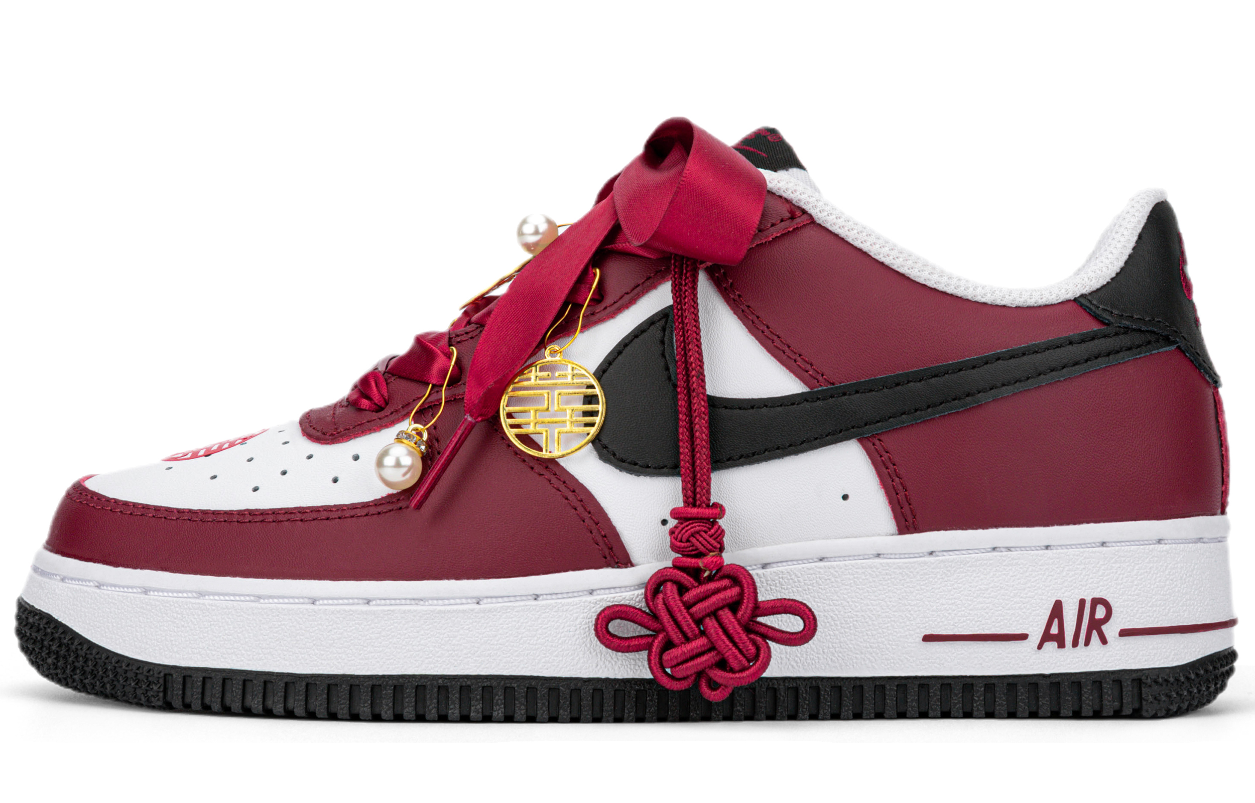 [Custom Shoes] (W) Nike Air Force 1 Low 'Chinese Wedding' 圖 2