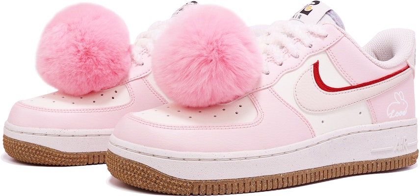 (W) Zapatillas Nike Air Force 1 Low 'Año Nuevo Chino Conejo Rosa' DX6065-101(TeamTen-女款粉兔球粉) Lookbook (W) Zapatillas Nike Air Force 1 Low 'Año Nuevo Chino Conejo Rosa' DX6065-101(TeamTen-女款粉兔球粉)